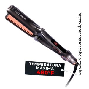  MQ HAIR - Chapinha Titânio Profissional 480°F