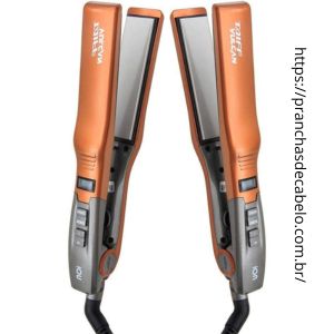 Melhores Pranchas de Cabelo - Taiff Chapa Vulcan Bronze Bivolt
